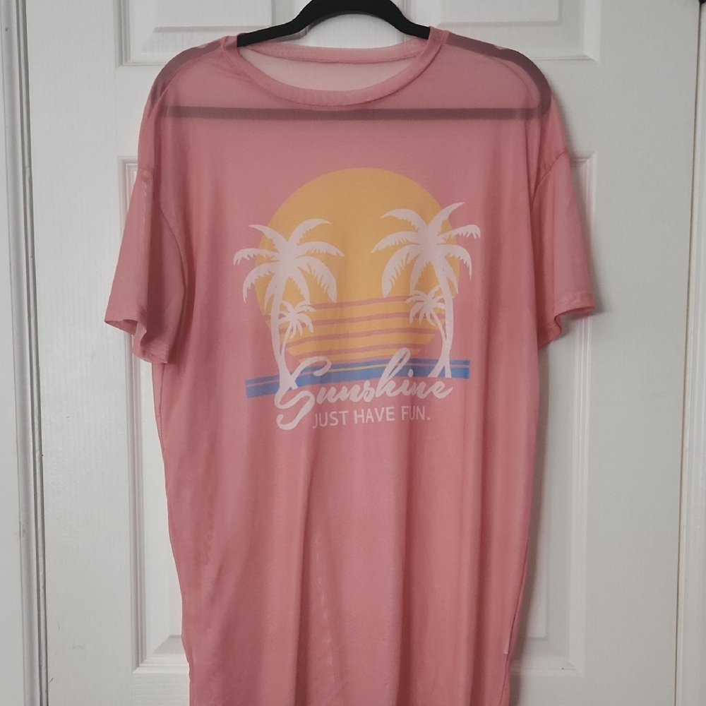 Shein Swim Shirt